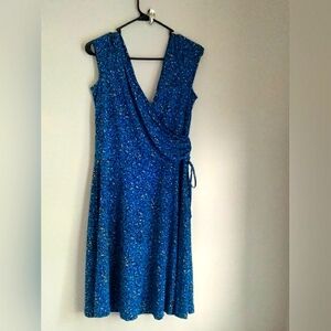 DBY LTD Dress Women 16 Blue Academia Office Church Versatile Party Y2K Dinner